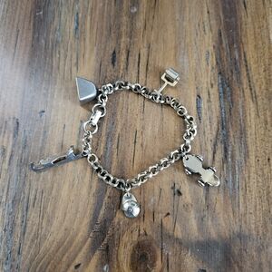 Vintage Coro Charm Bracelet